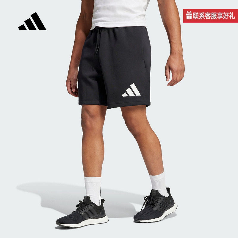 adidas阿迪达斯官方运动2025夏男针织短裤 JD4900