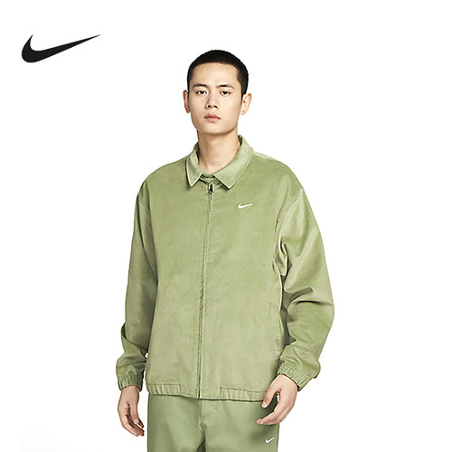 Nike耐克外套男春季新款美式复古哈灵顿翻领夹克DX9071-386
