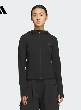 adidas阿迪达斯官方运动2025秋女针织夹克 KF2671