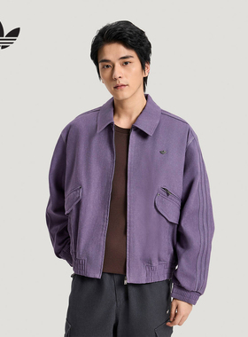 adidas阿迪达斯官方运动2026春男梭织夹克 KR5052