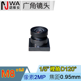 M8大广角0.95mm镜头1/5