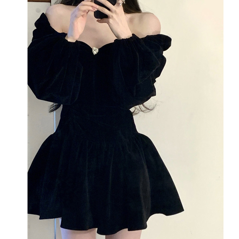 礼服短款名媛聚会生日连衣裙女图片