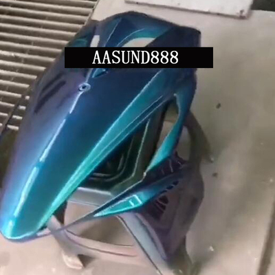 喀纳绿蓝幻彩变色汽车改色漆鱼竿船艇游轮喷涂漆AASUND鹦鹉特效漆