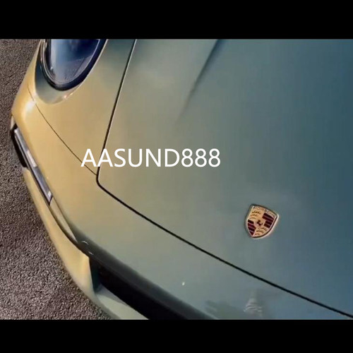琉璃橄榄绿金渐变AASUND特效漆汽车改色弓把计算器网球拍雕塑漆