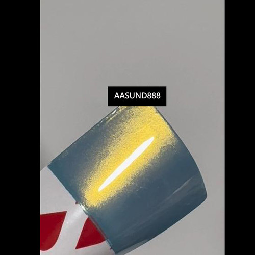 适用于保时捷海风蓝金渐变汽车模型渔竿雕塑改色AASUND鹦鹉特效漆