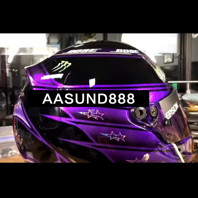 特闪糖果紫后视镜改色AASUND鹦鹉特效漆chao彩艳丽闪闪晶晶爆闪漆