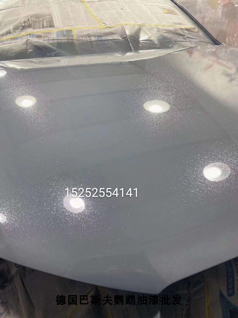 汽车漆奶奶灰晶闪特效漆 aasund鹦鹉无需更改行驶证水泥灰改色漆
