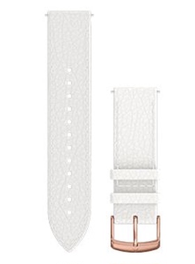 Garmin佳明vivoactive 3t S40 Venu白色意大利小牛皮表带均码腕带
