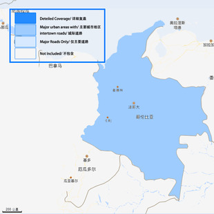 Garmin佳明 哥伦比亚 Colombia 城市道路GPS导航详细地图 高明