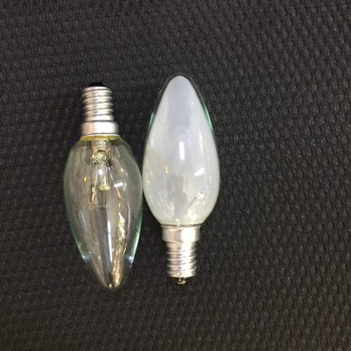 水晶灯小口烛型泡LED蜡烛灯尖泡