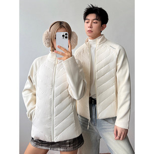 情侣高端短款 休闲潮流棉衣2025新款 棉服痞帅外套 羽绒服男装 秋冬款