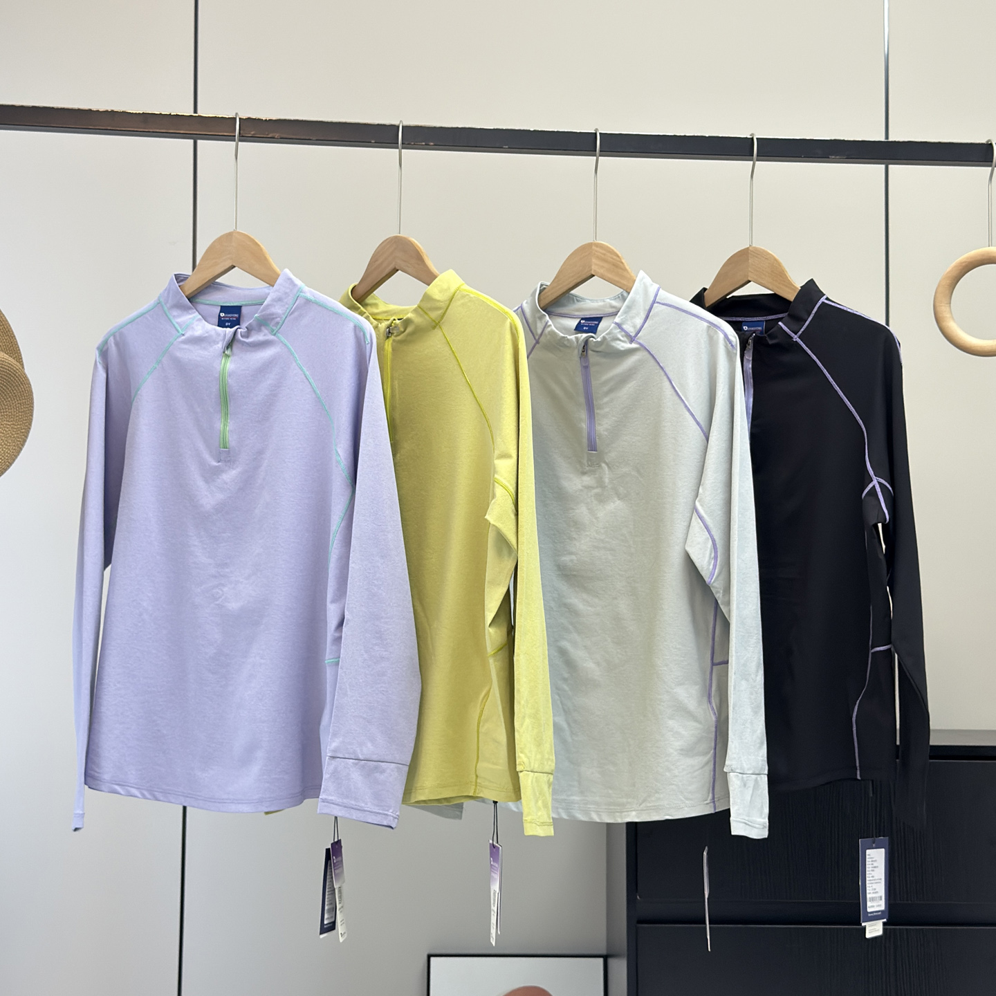 户外山系！男女情侣款吸湿排汗透气速干衣运动徒步骑行长袖T恤秋