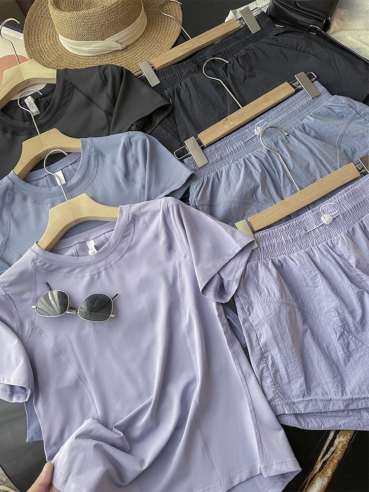 包邮网纱排汗运动健身瑜伽套装