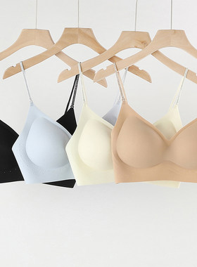 大厂订单！细闪肩带隐形内衣V字领性感大露背交叉美背文胸