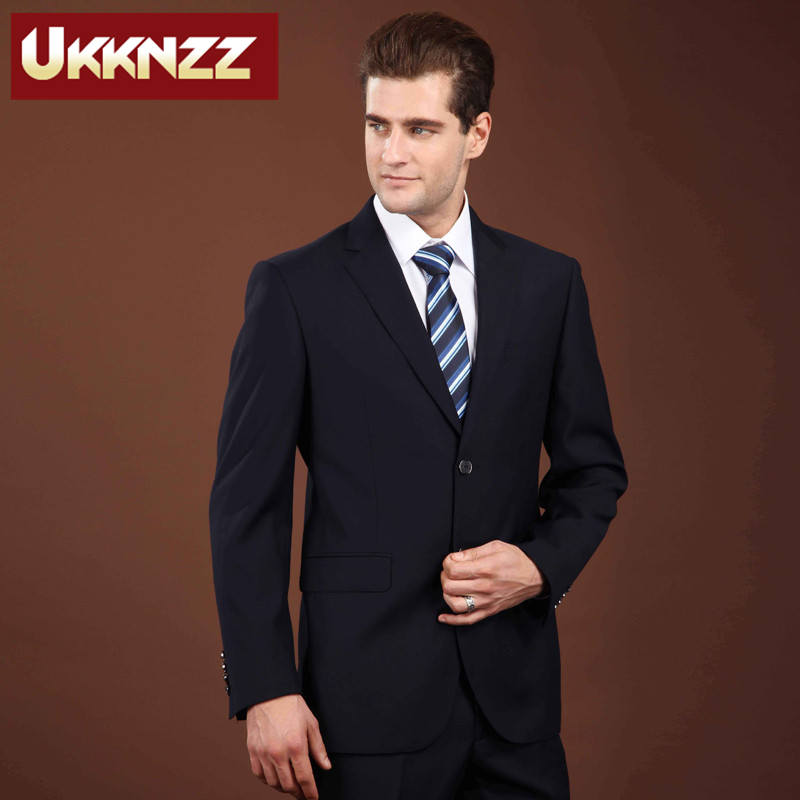 Costume homme UKKNZZ Laine, fibres de viscose 85% (viscose) 15% pour printemps - Ref 1574168 Image 3