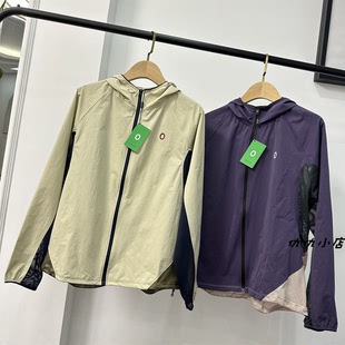 大厂订单！素家女装夏季梭织拼接网眼外套轻量透气山系连帽防晒衣