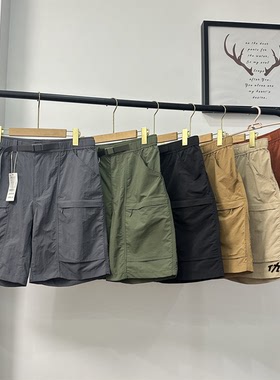 仇仇家！男装女装夏季新款尼龙休闲纯色工装短裤Q470617/463870
