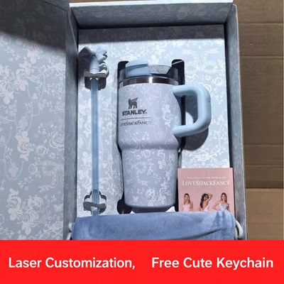 Stanley LoveShackFancy Holiday Quencher  Flowstate Tumbler