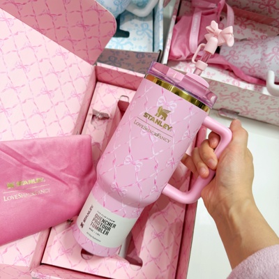 stanley丝带款40oz史丹利大容量车载冰霸杯304不锈钢保温杯水杯