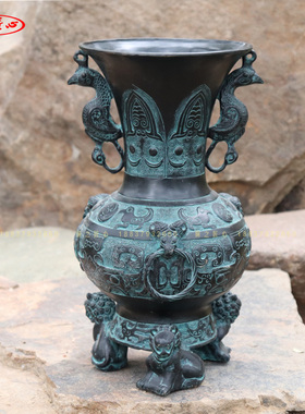 插花瓶会所婚庆影视道具复古装饰