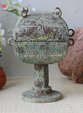 鎏金摆件礼品影视道具仿古青铜器