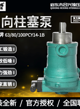 启东合兴液压10/25/40/63/80/160/250PCY14-1B轴向柱塞泵恒压变量