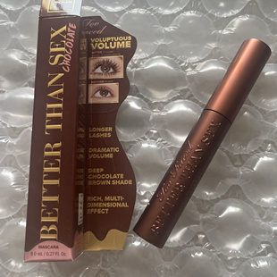 than Faced性意盎然better sex长效卷翘纤长小睫毛膏4.8g Too 美版