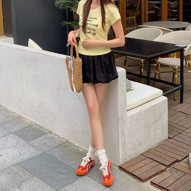 休闲鞋女款2026新款春夏透气款白色橘色软底不累脚百搭厚底内增高