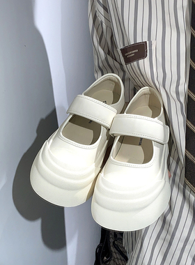 YOUNGER LURE女款夏季2025新款户外运动休闲透气厚底魔术贴凉鞋