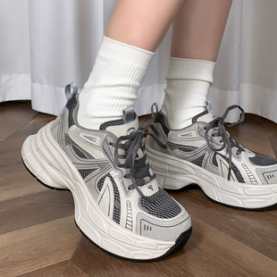 YOUNGER LURE老爹鞋女款增高显脚小时尚潮酷厚底2026新款轻便软底