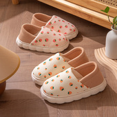 包跟软底厚底防滑透气孕妇产妇产后居家拖鞋 薄款 女春秋 夏季 月子鞋