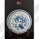圣山刘老师作品景德镇陶瓷茶具仿古明式 青花龙凤呈祥壶承盘干泡盘