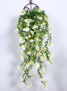 仿真花壁挂花篮吊篮装饰牵牛花草