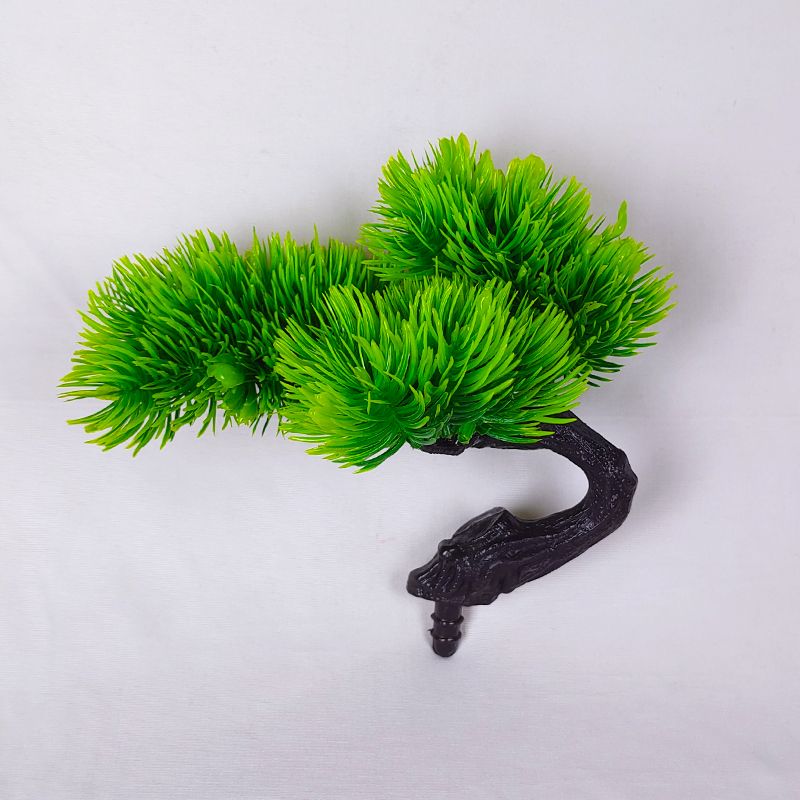 塑料假花小松树盆栽摆件小装饰品