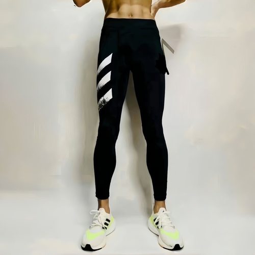 九分紧身加绒运动健身篮球三杆田径体育跑步训练压缩速干高弹底裤