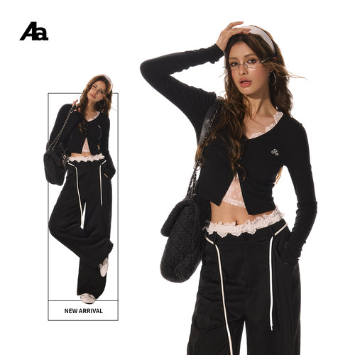 ACMEAURA辣妹针织开衫上衣