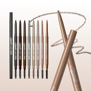 韩国正品PERIPERA菲丽菲拉快速塑形极细眉笔女持久防水不掉色