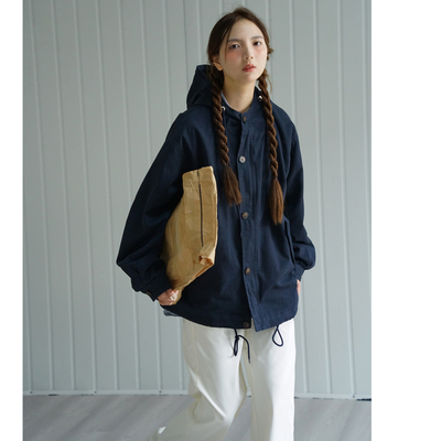 NBNcleanfit简约穿搭连帽夹克女