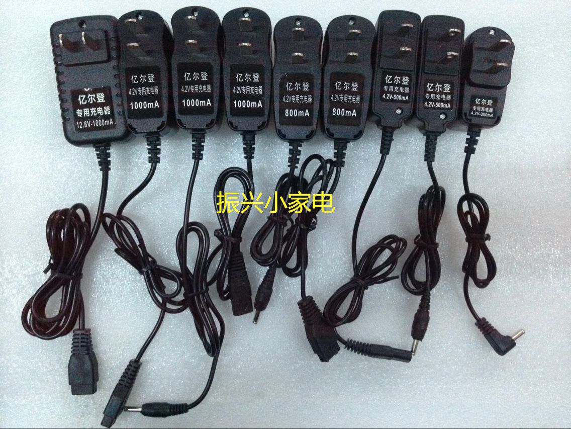 亿尔登LED锂电头灯专用495/496/498/939/979/999/989/9802充电器
