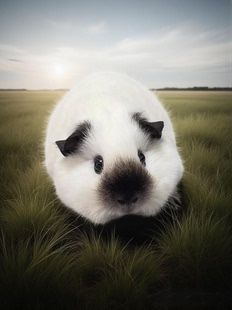 奶黄加州荷兰猪活体白加州荷兰猪活体英短豚鼠活物美泰荷兰猪活体