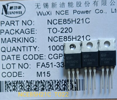 原装正品 NCE85H21C 85H21 直插TO-220 85V/210A N沟道 MOS场效应
