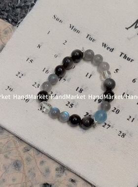 925银手链 【云间月】通勤百搭简约手串搭配女