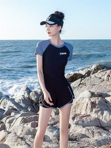 夏季新款遮肚显瘦分体泳衣女