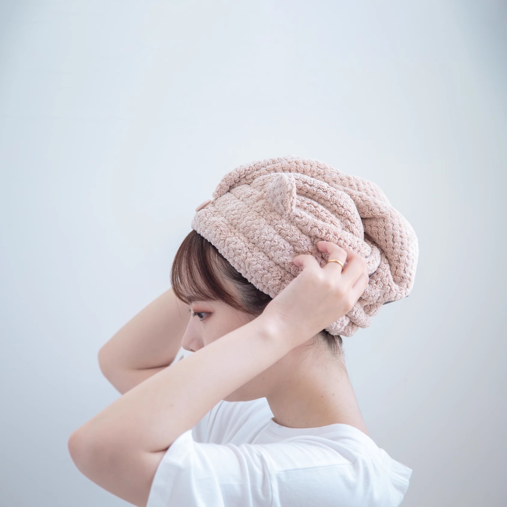 日本居家裙猫耳朵化妆束发带