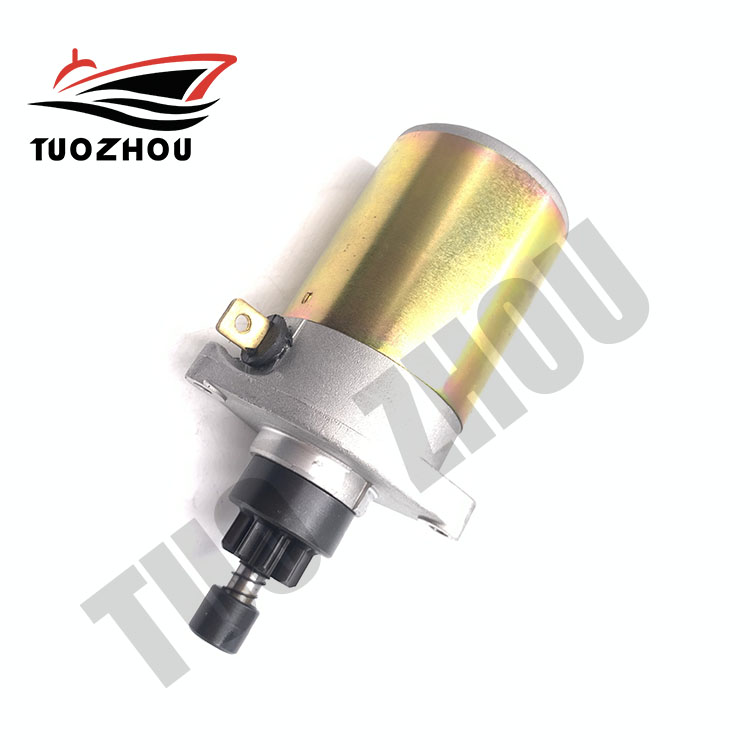 适用于百胜船外机配件4冲F8匹马力启动马达电机F8-09000400W