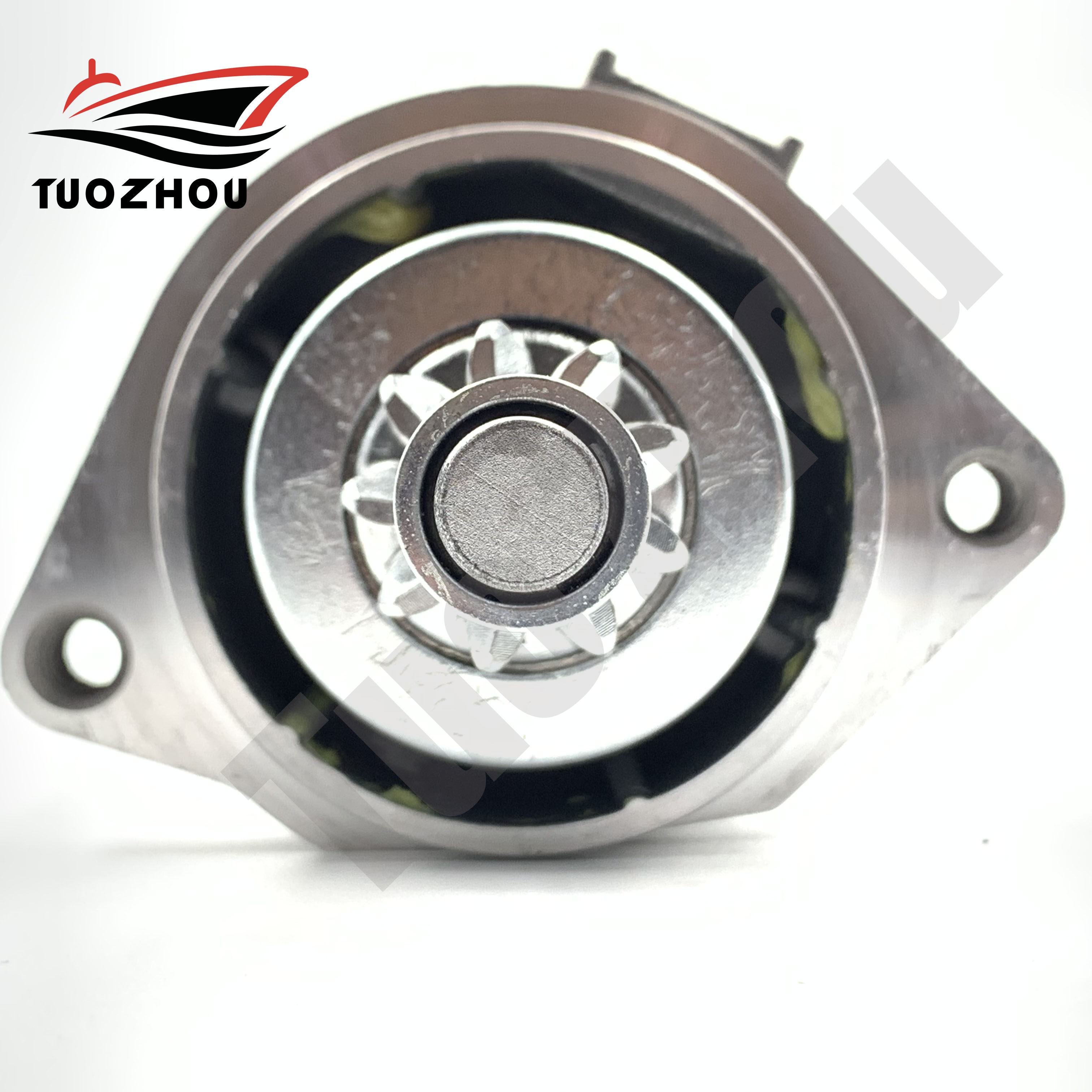 用于东发2冲T30T40T50马力匹船外机改电启动马达飞轮（3缸机）