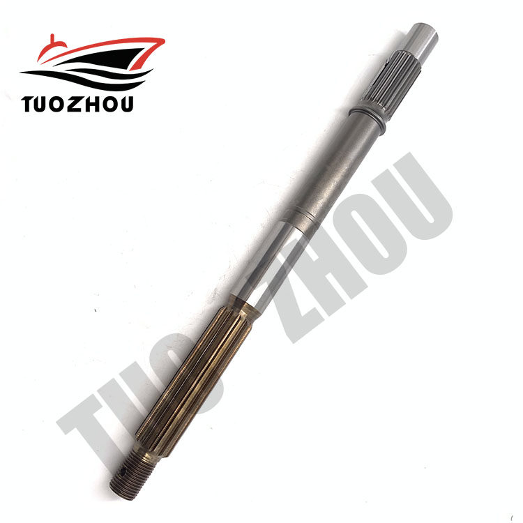 适用于雅马哈船外机4冲60马力花键轴推进器船挂机螺旋桨轴（台产