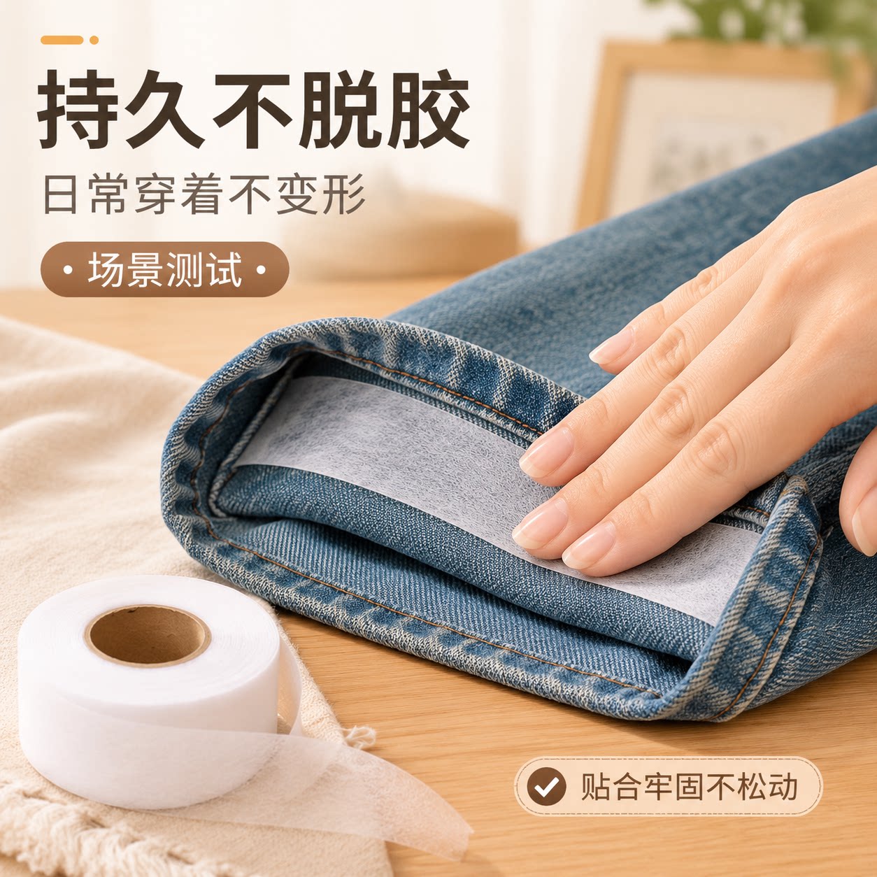 裤脚挽边贴无痕裤子裤脚改短神器