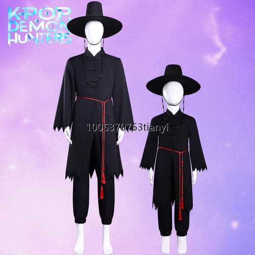 Kpop猎魔女团cos服恶魔男