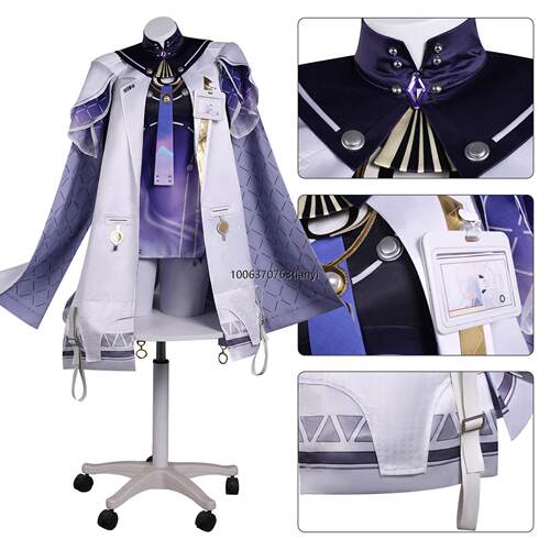 鸣潮cos莫宁辅助服二次元